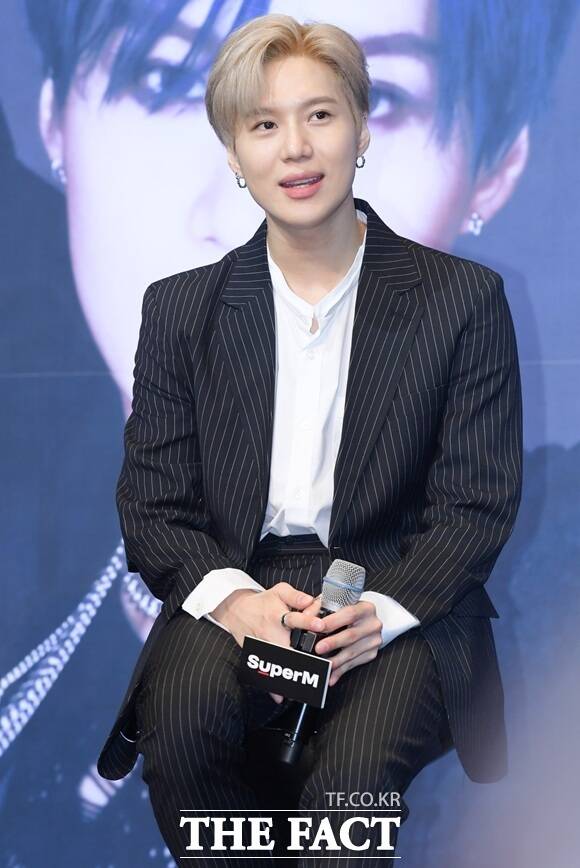 가수 태민이 스태프 비자 발급 문제로 북미 투어를 연기했다./더팩트DB