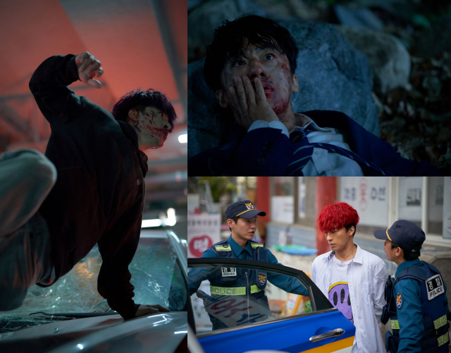 구교환은 취업준비생에서 어느 날 갑자기 초인적인 능력을 얻게 된 석환의 설정값을 독특한 호흡과 대사 톤으로 독특하지만 결코 과하지 않게 그려내며 이번에도 대체 불가한 존재감을 발산한다. /롯데엔터테인먼트