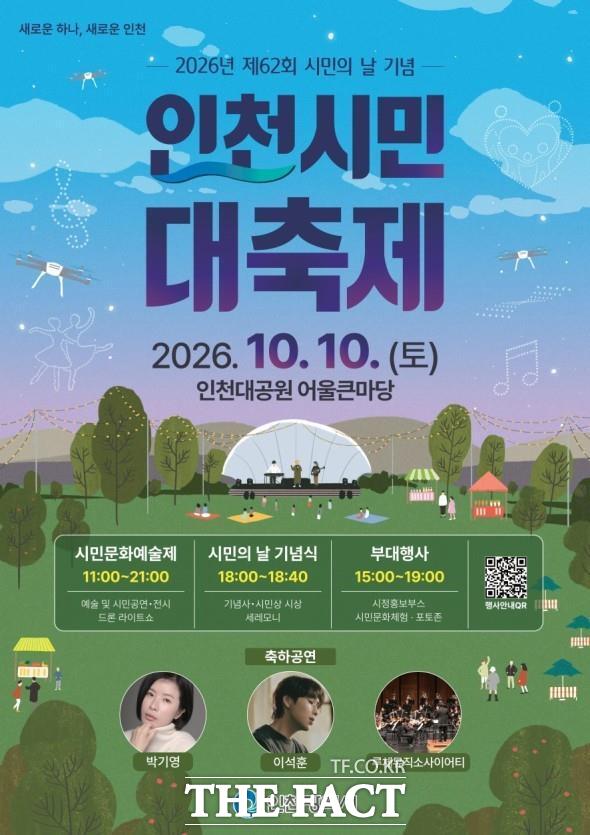 인천시민 대축제 '시민의 날' 행사 포스터 /인천시
