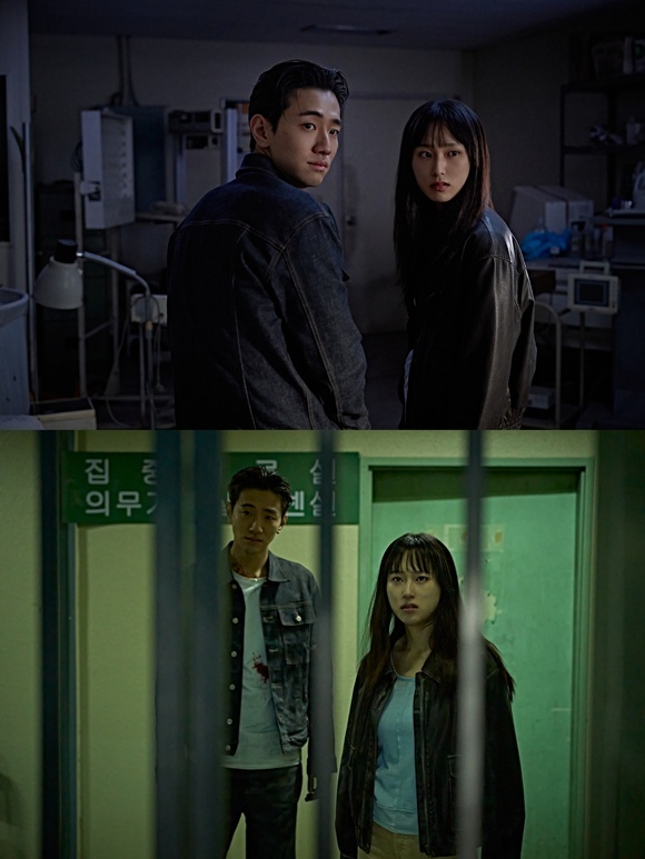 배우 남윤수(왼쪽)와 류혜영이 영화 '킬링타임'으로 호흡을 맞춘다. /(주)더타이틀