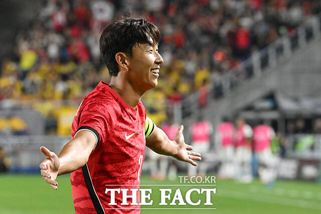 우루과이전 완패 이후 반등을 노리는 한국 축구대표팀의 베네수엘라전을 대상으로 프로토 승부식과 축구토토 매치가 발매된다.사진은 베네수엘라전에서 한국의 A매치 개인 최다골을 노리는 손흥민./수원월드컵경기장=남용희 기자