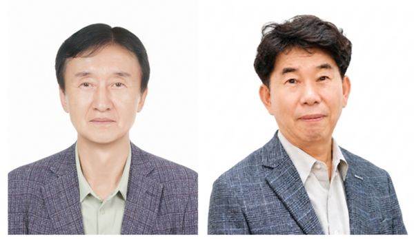 에코프로는 대외 협력 강화와 미래 성장 동력 마련 등을 위해 30일 사장단 승진 및 보직 인사를 단행했다. 왼쪽부터 최상운 에코프로 신임 사장, 박종환 에코프로에이치엔 신임 사장 / 에코프로그룹