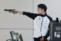  [아시안게임] 한국 사격, 12년 만에 남자 속사권총 단체전 금메달…중국 제쳤다