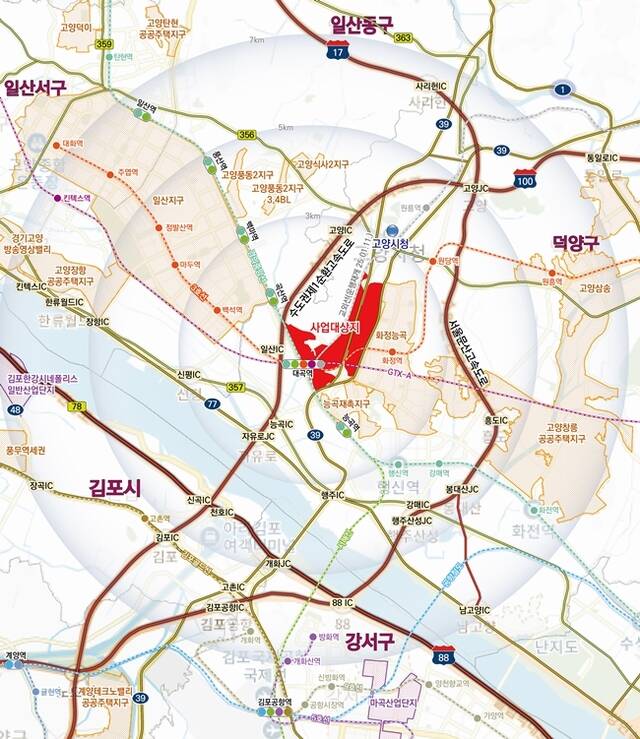 LH가 고양대곡지식융합 공공주택지구와 의왕오전왕곡 공공주택지구 조성에 속도를 내고 있다. /LH