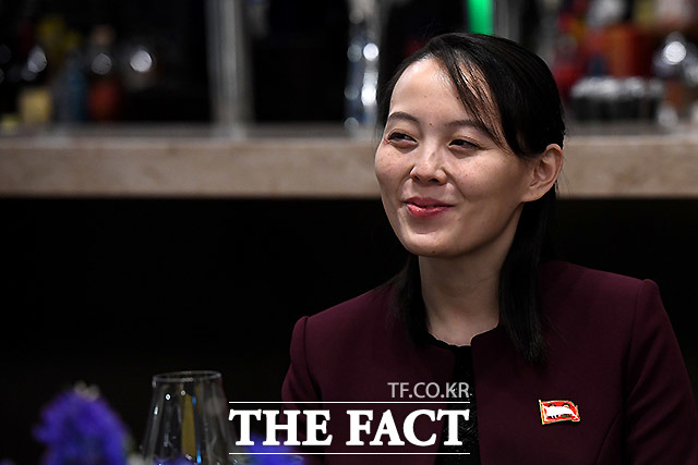 지난 2018년 2월 10일 평창동계올림픽을 계기로 방남한 김여정 노동당 총무부장. /사진공동취재단