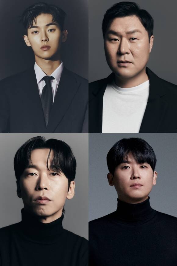 배우 최현욱 윤경호 조현철 윤병희(왼쪽 위부터 시계방향)가 넷플릭스 새 오리지널 시리즈 '꿀알바'에 특별출연해 작품의 재미를 더할 예정이다. /각 소속사