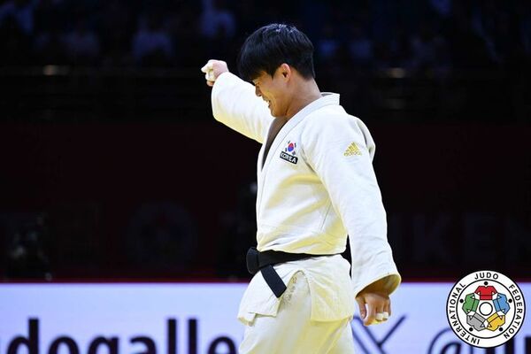 한국 남자 유도 중량급 간판 김종훈이 2026 아이치·나고야 아시안게임 90㎏급에서 동메달을 따냈다. /국제유도연맹