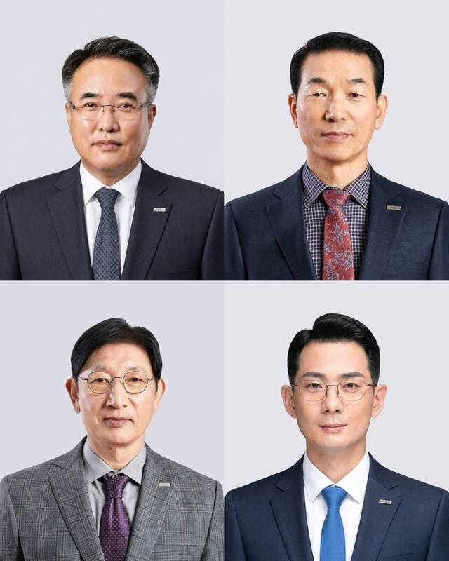김대헌 호반그룹 기획총괄사장은 호반건설 이사회 의장으로, 송종민 대한전선 대표이사 부회장은 호반그룹 수석부회장 겸 호반건설 대표이사로 내정됐다. /호반