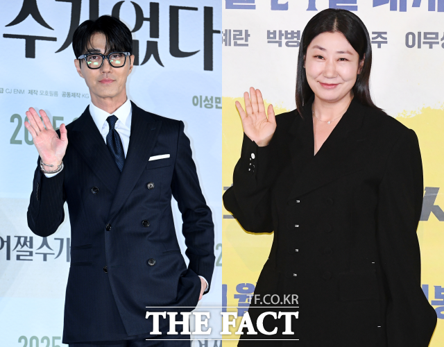 배우 차승원(왼쪽)과 라미란이 영화 '패밀리 포스'로 연기 호흡을 맞춘다. /더팩트 DB