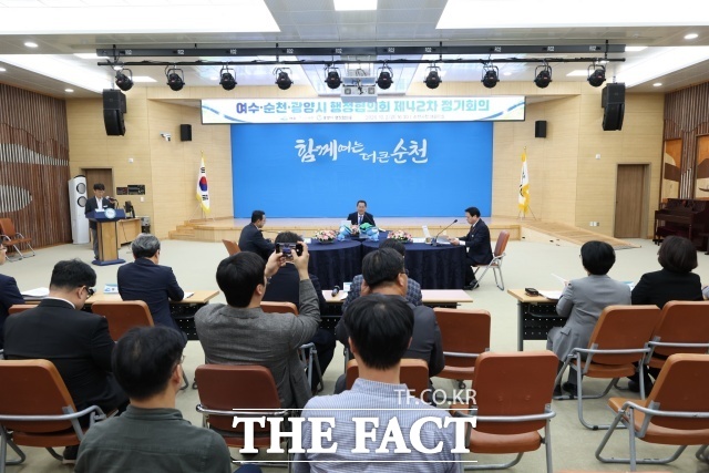 광양만권이 이차전지 기초원료 분야 국가첨단전략산업 특화단지로 지정된 가운데 박성현 광양시장이 2일 여수시와 순천시에 공동으로 대응하자고 제안했다. /광양시