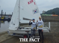  여수시청 요트팀 김창주·이경진, 아이치·나고야 아시안게임 은메달 쾌거