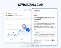  업비트, AI로 가격 변동 이유 분석한다…시장정보 서비스 확대