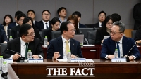  금융권 긴급 점검회의 참석한 하나·KB·신한 은행장 [포토]