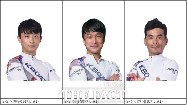 미사경정장에서 출전 선수들이 턴마크를 돌며 경합을 벌이고 있다./국민체육진흥공단