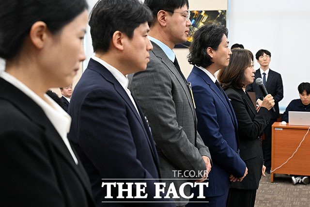박수경 듀오 대표이사가 6일 오후 서울 여의도 국회에서 열린 과학기술정보방송통신위원회 국정 감사에 출석해 의원 질의에 답변하고 있다. /국회=서예원 기자