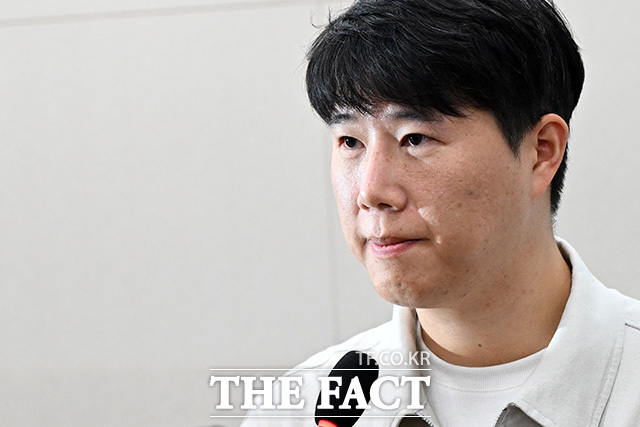 산업통상부 국정감사 증인 출석한 최승호 삼성그룹 초기업노조 삼성전자지부 노조위원장.