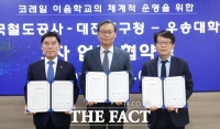  대전시 동구, 코레일·우송대와 '초등 돌봄' 협력 맞손