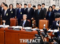  증인선서 거부하는 조희대 대법원장 [포토]