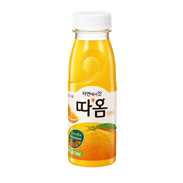 빙그레의 프리미엄 냉장주스 브랜드 '따옴'이 지식재산처가 주관하는 '2026년 아름다운 우리말 상표 선정대회'에서 최우수상에 해당하는 '아름다운 상(문화체육관광부장관상)'에 선정됐다. /빙그레