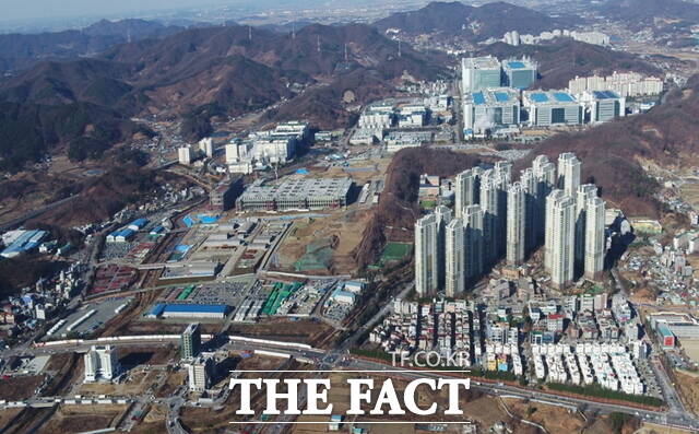 아산 디스플레이시티2 산업단지 전경. /아산시