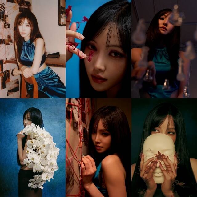 가수 유주가 새 앨범 'file. 07'의 콘셉트 포토를 공개했다./앳에어리어
