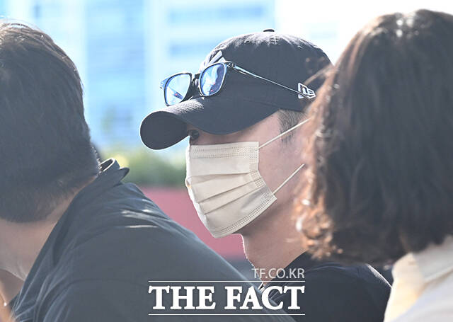 배우 이재욱이 8일 오후 부산 해운대구 영화의전당 루프씨어터에서 열린 '꿀알바' 오픈토크 행사에 참석하고 있다. /부산=박헌우 기자