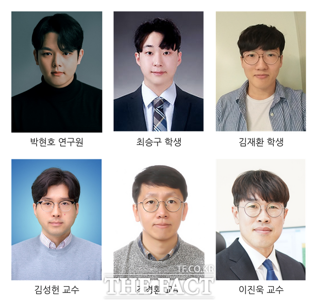 전북대학교 김성헌·진경환 교수(물리학과) 연구팀과 서울대학교 이진욱 교수 연구팀 연구자. /전북대