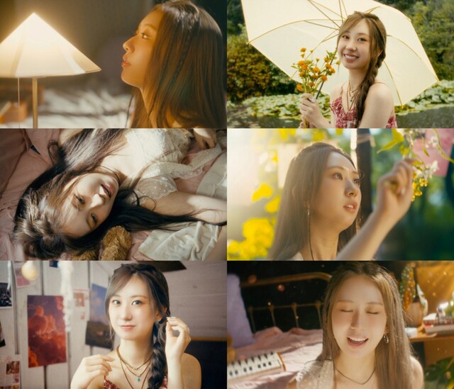전유진이 지난 10일 첫 정규 앨범 'Adios'를 발매했다. 타이틀곡 '아디오스' 뮤직비디오는 과거를 돌아보고 이를 정리하는 전유진의 모습을 담아내며 그의 한층 성숙해진 면모를 보여줬다. 사진은 뮤직비디오 장면. /제이레이블