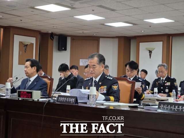 김종철 경찰청장 직무대행은 12일 경찰청 국정감사에서