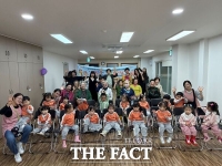  법동종합사회복지관, 샘사랑어린이집과 '세대를 잇다' 프로그램 진행