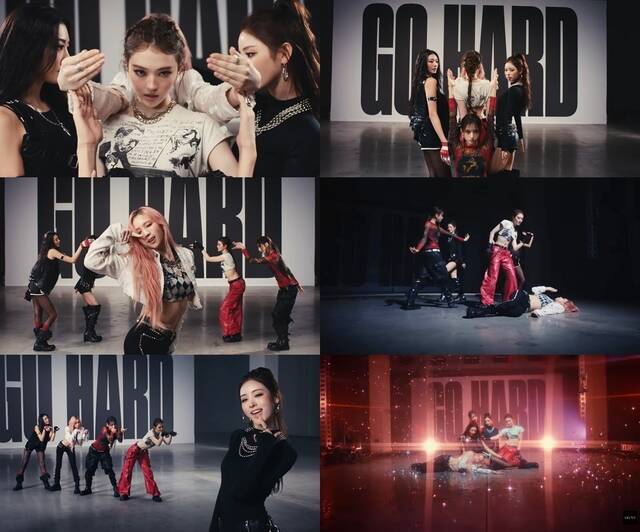 그룹 미야오가 새 싱글 타이틀곡 'GO HARD'의 퍼포먼스 비디오를 공개했다./더블랙레이블
