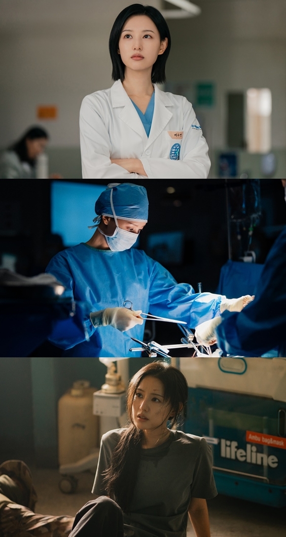 김지원은 '닥터X'에서 천재 외과의 계수정 역으로 열연 중이다. /SBS