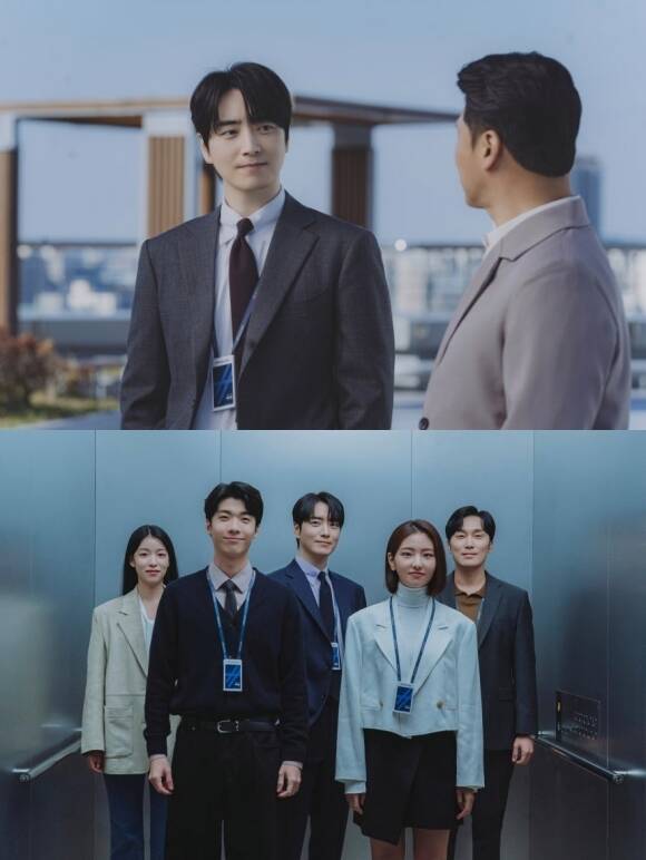 배우 이준혁이 티빙 오리지널 드라마 로또 1등도 출근합니다에서 영업 5팀 팀장 공은태 역을 맡아 극을 이끌었다. /티빙