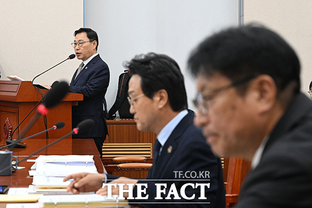 업무 보고하는 정근식 서울시교육감.