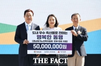  렛츠런파크 부산경남, 축산물 나눔에 5000만 원 기부…헌혈·현장 안전교육도