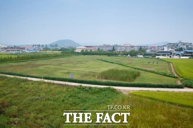부여 동남리사지 전경 /국가유산청