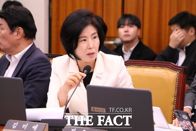 대한항공이 통합 저비용항공사(LCC)의 김해공항 국제선을 5개 노선 늘리고, 주간 운항 횟수도 58회 확대할 계획이다. 사진은 김미애 국민의힘 의원. /의원실 제공