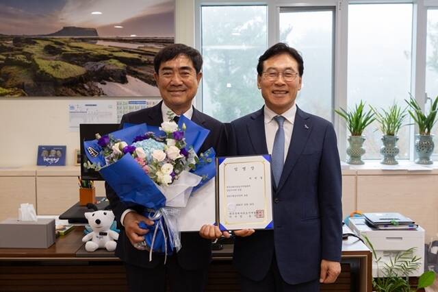 제주국제자유도시개발센터(JDC) 신임 경영기획본부장에 박원철 전 제주특별자치도의회 의원이 취임했다. /JDC
