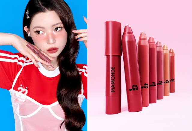아모레퍼시픽 브랜드 마몽드가 대표 립 제품인 '크리미 틴트 컬러 밤' 출시 10주년을 맞아 제형과 성분, 색상을 업그레이드해 재출시한다. /아모레퍼시픽