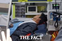  '단식 8일째' 김찬술 대덕구청장, 병원으로 긴급 후송