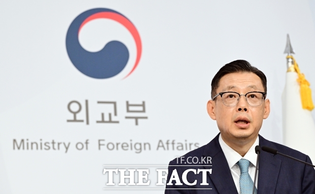 박두순 외교부 대변인은 20일 서울 종로구 외교부 청사에서 진행된 정례브리핑에서 
