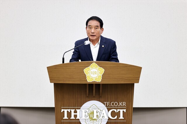 20일 김덕주 당진시의회 의원이 5분 자유발언을 통해 당진시지 편찬의 시급성을 강조했다. /당진시의회