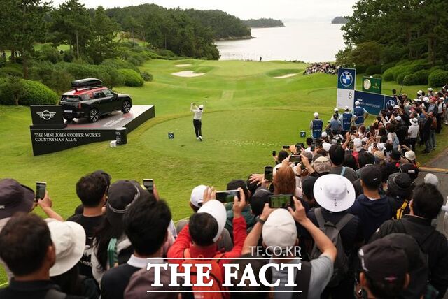 지난해 해남 파인비치골프링크스에서 열린 'LPGA 투어 BMW 레이디스 챔피언십'. /해남군 제공