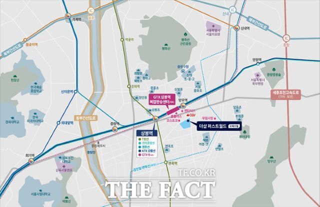 더샵 퍼스트월드 서울 오피스텔 위치도. /포스코이앤씨