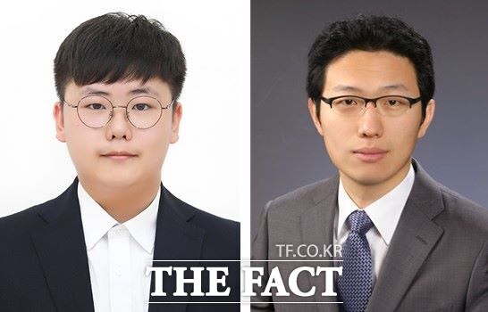 국립한밭대학교 창의융합학과 이운하 대학원생과 이재현 교수. /국립한밭대