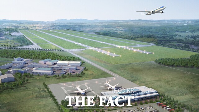 서산공항 조감도. /서산시