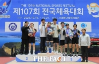  충남 학생선수단, 전국체전 메달 111개 '역대 최다'…종합 3위