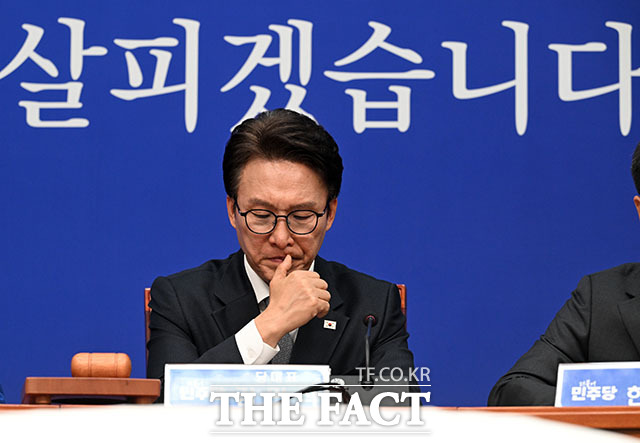 김민석 더불어민주당 대표는 24일 조희대 대법원장에 대한 탄핵 추진과 관련해 