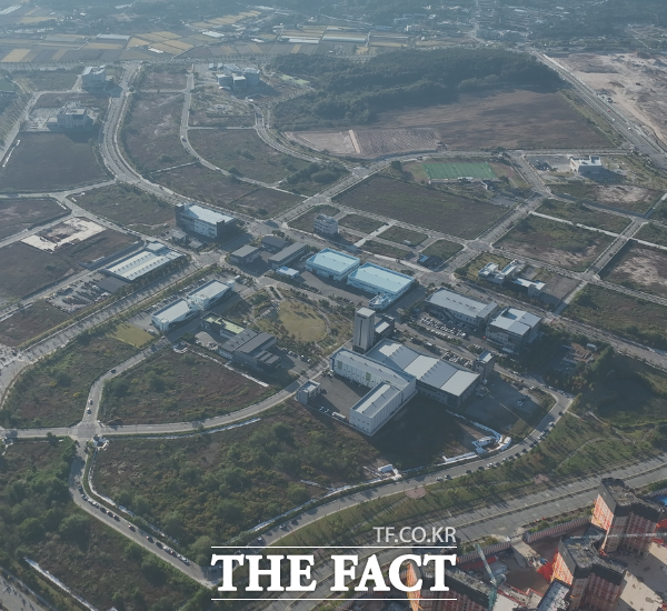 내포도시첨단산업단지 전경. /홍성군