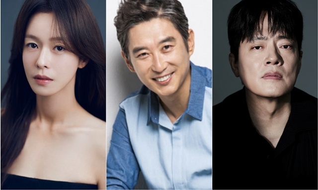 배우 경수진 김원해 김형묵(왼쪽부터)이 KBS 드라마 스페셜 2026 '사운드:트랙'의 '실록' 편으로 호흡을 맞춘다. /스튜디오 유후, 케네스컴퍼니, 이엔터테인먼트